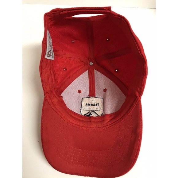 Tacoma Rainiers Red Adjustable Hat - Picture 7 of 9